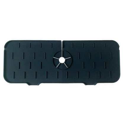 Kitchen Gadgets Silicone Faucet Absorbent Pad Shelf Sink Splash Catcher Countertop Protective Mat Bathroom Drain Mat Acceesories