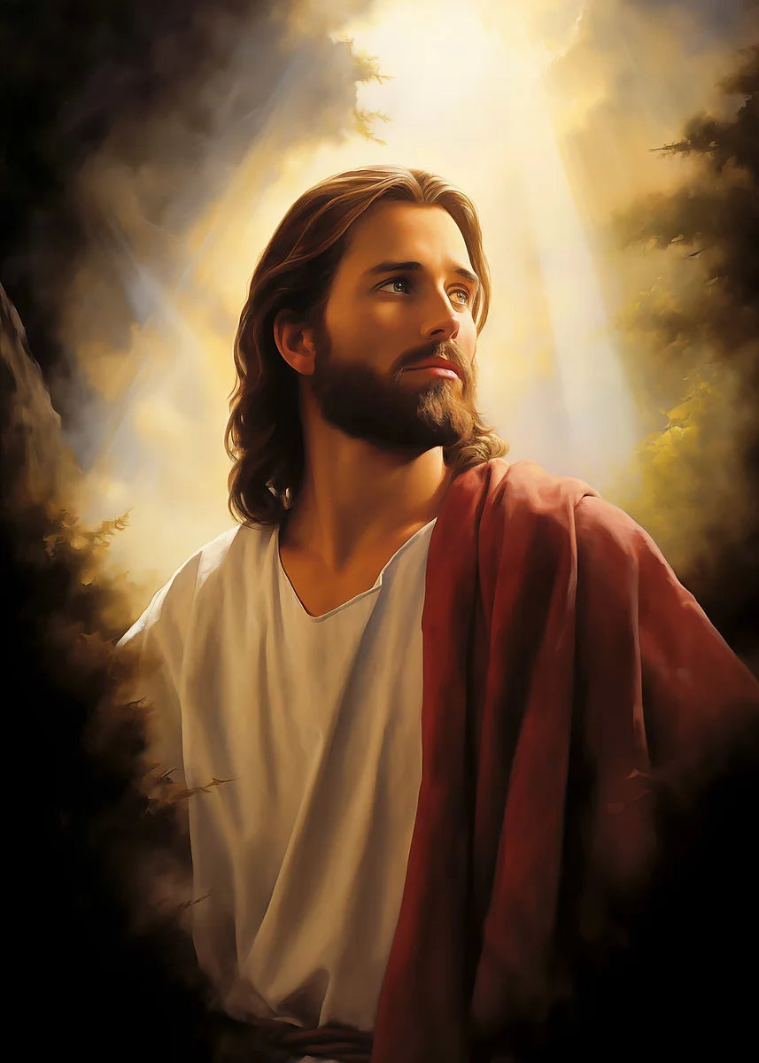 Retro Religion Jesus Walking On Water Lost Lamb Classic Posters Prints Canvas Painting Wall Art Picture Living Room Home Decor