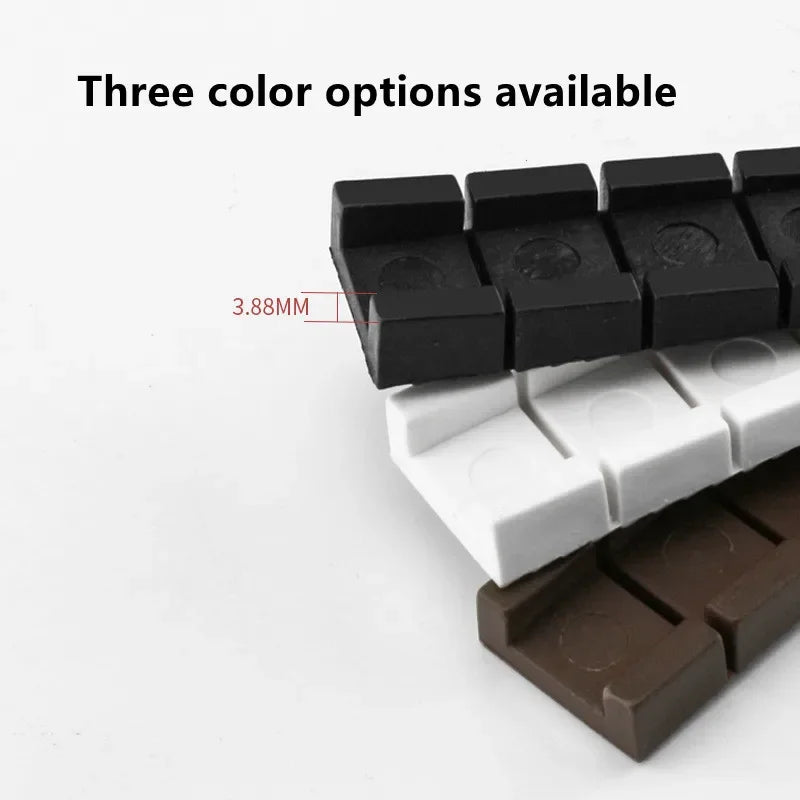 New 10Pcs Furniture Plastic Shims For Leveling Weight Capacity Composite Wedges Shims Levelers Furniture Leveling Shims