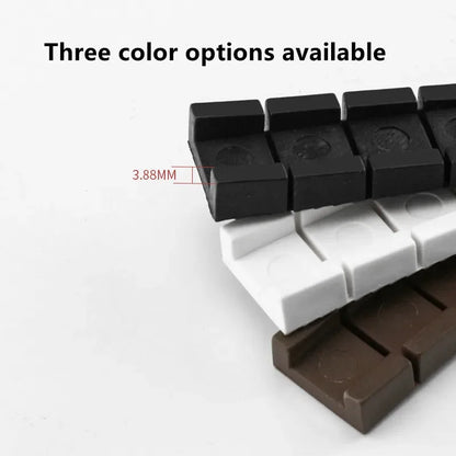 New 10Pcs Furniture Plastic Shims For Leveling Weight Capacity Composite Wedges Shims Levelers Furniture Leveling Shims