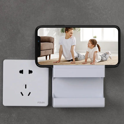 Multi-functional Wall-mounted Organizer for Remote Controls and Mobile Phones Multi-functional Wall-mounted Organizer for Remote