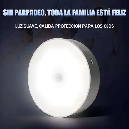 LED Smart Cabinet Lights with Human Body Sensor Emergency Automatic Lighting USB Rechargeable Wireless Magnetic Suction