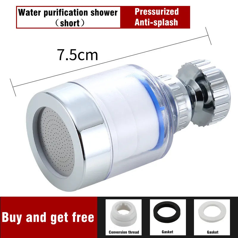 10pcs Faucet Water Filter Element Remove Chlorine Heavy Metals Filtered Showers Head Bath Filtration Purifier Soften Hard Water