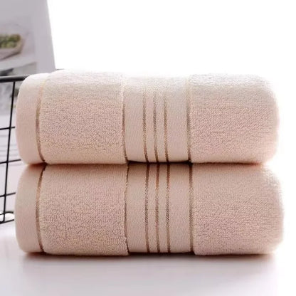 1 Towel Thickened Absorbent Towel Pure Cotton Quick Absorbent Soft Quick Dry Thickened Face Towel