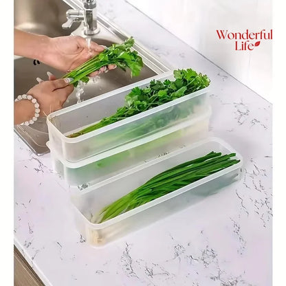 Refrigerator fresh-keeping storage box, fresh-keeping artifact,Small Food Preservation Boxes,Transparent Sealed Storage Box