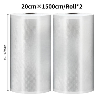 Kitchen Food Vacuum Sealer Bag Sous Vide Storage Bags For Vacuum Packaging 12/15/20/25/30cm*1500cm/Rolls