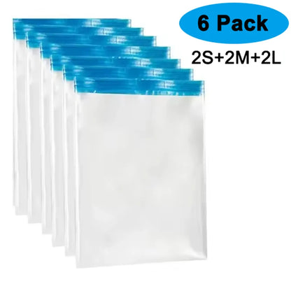 Travel Compression Bags, Roll Up Travel Space Saver Bags for Luggage, Cruise Ship Essentials Cothes, Folding Compressed Bag