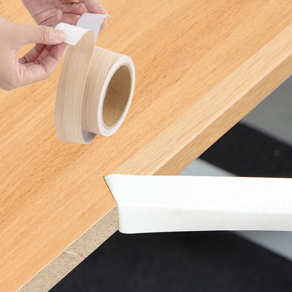 1pc 2cmx10m  Edge Banding Wood Veneer Tape，Birch Wood grain Veneer Edge Banding ， Long Thin Wood grain Veneer Strips