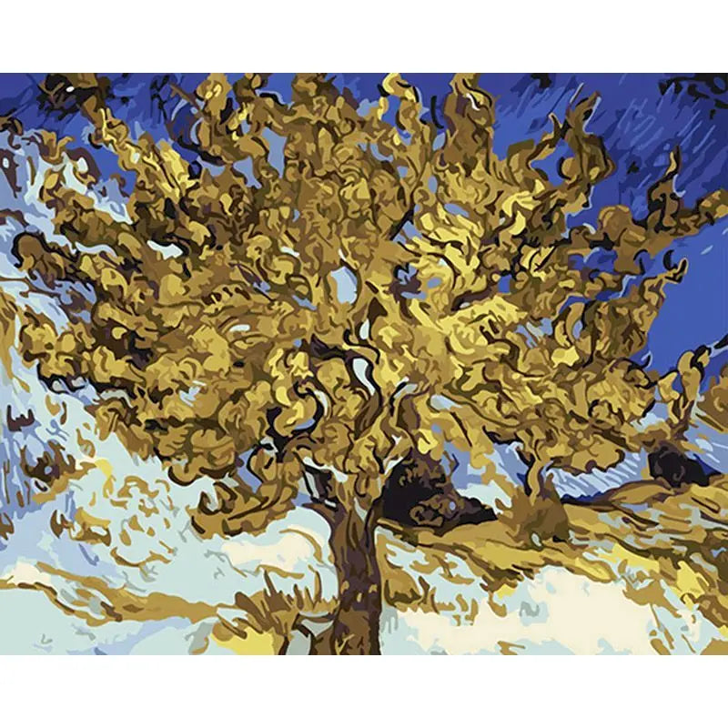 GATYZTORY Van Gogh Oil Painting By Numbers Scenery Paint By Numbers On Canvas Landscape Frameless Home Decor