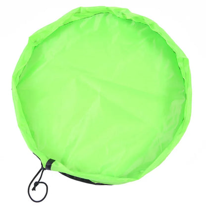 Multifunction Portable Kids Toys Quick Storage Organizer Bags Outdoor Toy Cushion