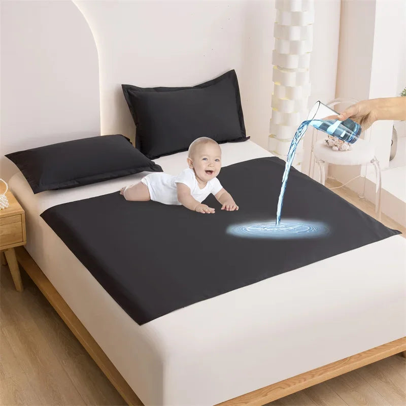 Bed Flat Sheet TPU Waterproof SPA Couple Mattress Cover Adult Urine Pad Baby/Elderly/Pregnant Women Bed Pad Massage Mat Cussion