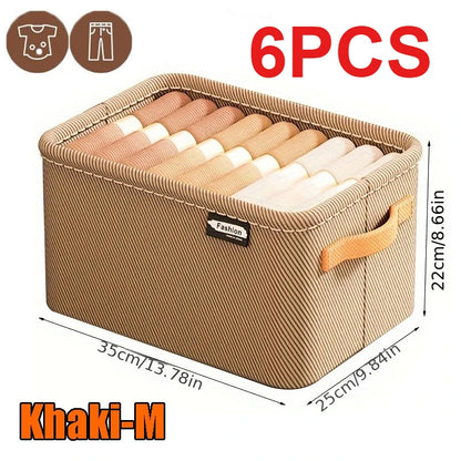 Thicken Clothes Organizer Pants Sweater Storage Cabinets Drawers Organizer Jeans Storage Box Wardrobe Clothes Storage Organizers