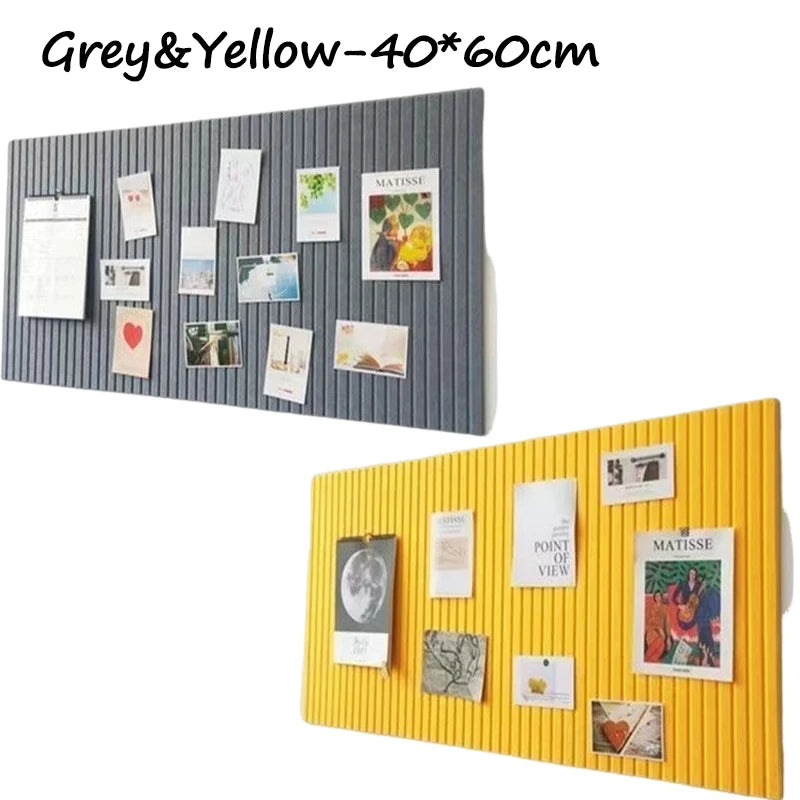 Felt Wall Sticker Kindergarten Work Display Board Simple Photo Wall School Office Classroom Background Wall Home Decor Nordic