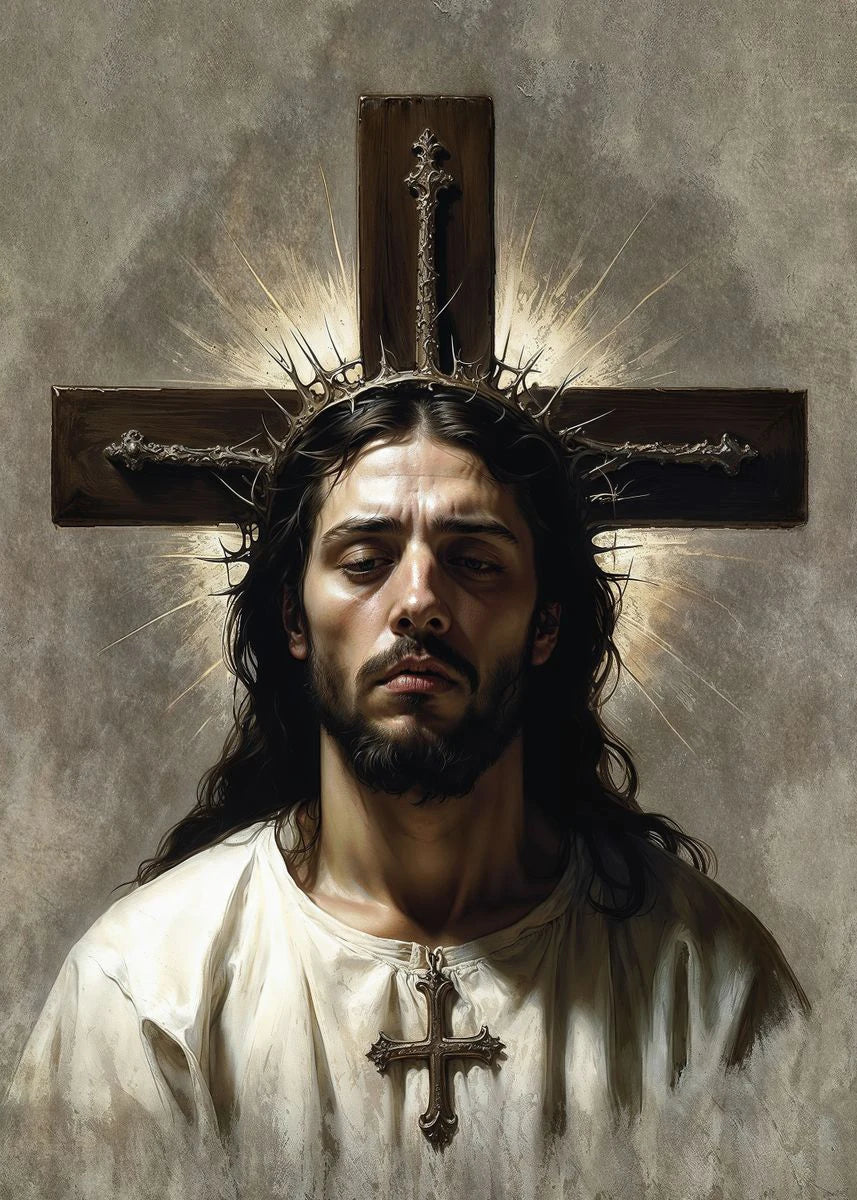 Retro Religion Jesus Walking On Water Lost Lamb Classic Posters Prints Canvas Painting Wall Art Picture Living Room Home Decor