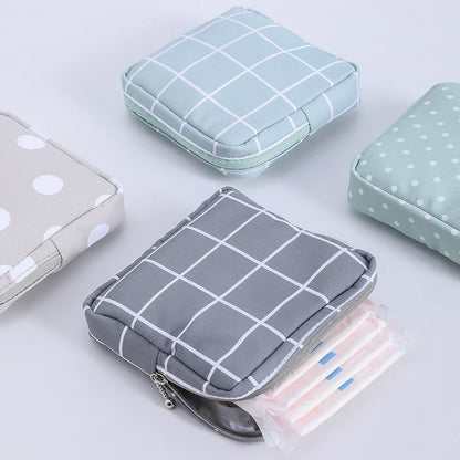 Portable Organizer Pouch for Sanitary Napkin Discreet Storage Monthly Essentials Travel Bag