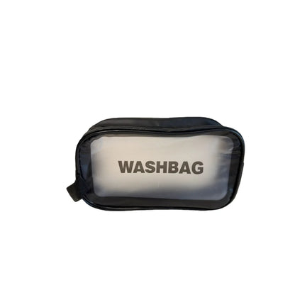 Large Capacity Dust Proof Make Up Storage Handbags Portable Cosmetic Wash Bag PVC Fashion Transparent Travel Bags