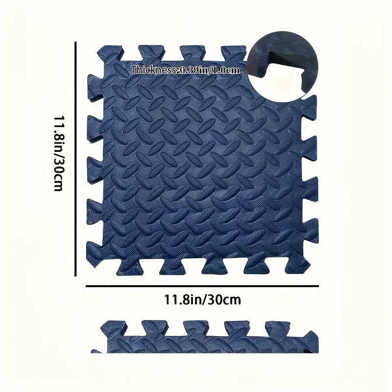 16PCS 30x30cm EVA Puzzle Mat – Thick Baby Play Mat for Kids, Non-Slip & Waterproof Crawling Floor Tiles, Interlocking Foam Rug