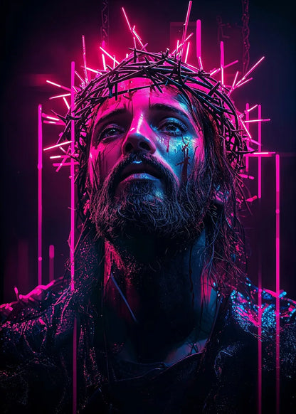 Retro Religion Jesus Walking On Water Lost Lamb Classic Posters Prints Canvas Painting Wall Art Picture Living Room Home Decor