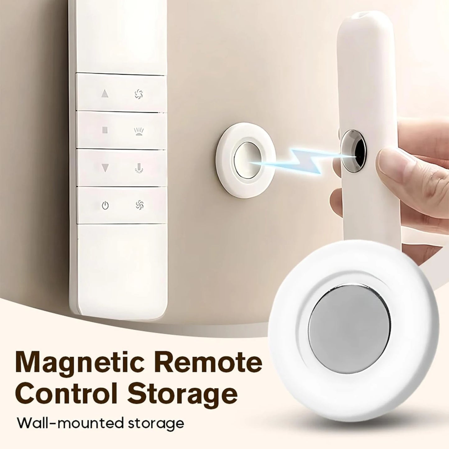 Magnetic Hook Wall Mount Strong Magnet Self Adhesive Holder for Fridge Sticker Remote Control Storage Holder Home Organizer Hook