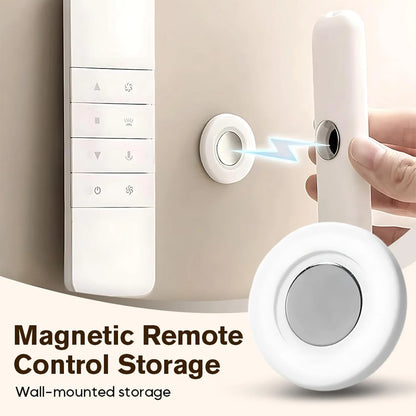 Magnetic Hook Wall Mount Strong Magnet Self Adhesive Holder for Fridge Sticker Remote Control Storage Holder Home Organizer Hook