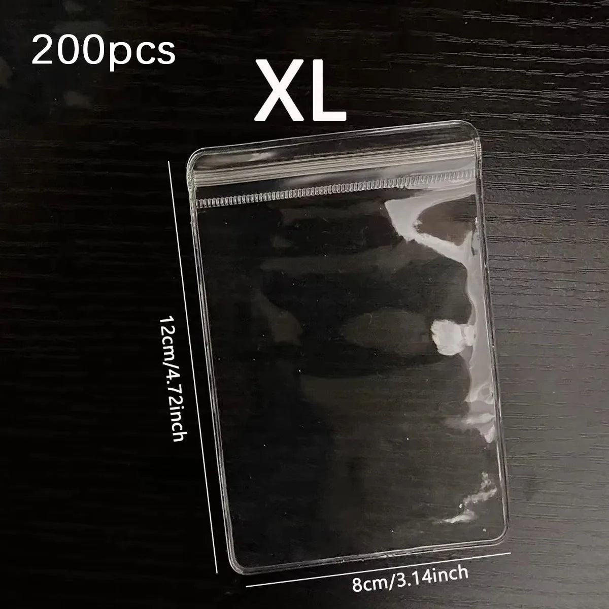 Clear Earring Bags Waterproof Bags Thickened Reusable Storage Pouch for Jewelry Rings Necklace Bracelet