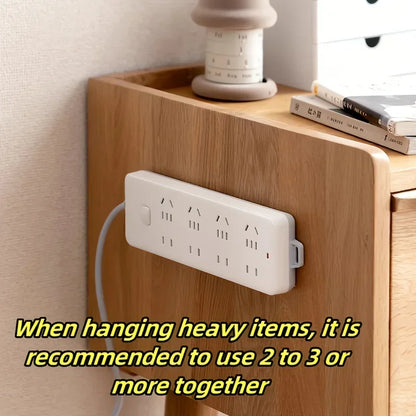 Magnetic Remote Control Holder Wall Mount Adhesive Remote Control Holder Strong Hold TV Remote Holder For Home Office