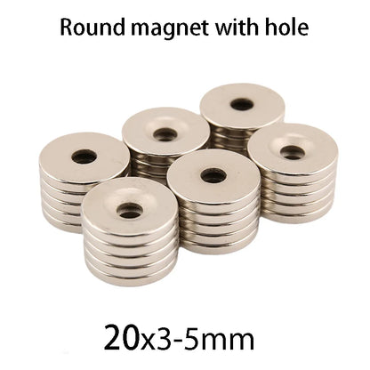 10/20/30pcs with countersunk 20x3-5mm discs for scientific, laboratory, and industrial use, kitchen decoration-portable magnets