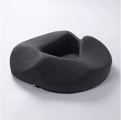 Ergonomic Memory Foam Donut Seat Cushion,Office Comfort Pillow for Cailbone Pain, Bed Sores, Hemorrhoids, Sciatica  ﻿