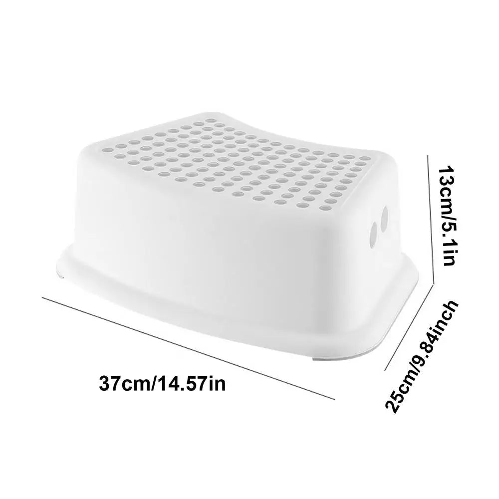Toilet Squat Stool Non-slip Bathroom Potty Step Stool Ergonomic and Stable Squatting Stools Heavy Duty Potty Stool for Children
