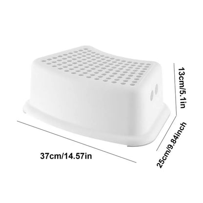 Toilet Squat Stool Non-slip Bathroom Potty Step Stool Ergonomic and Stable Squatting Stools Heavy Duty Potty Stool for Children
