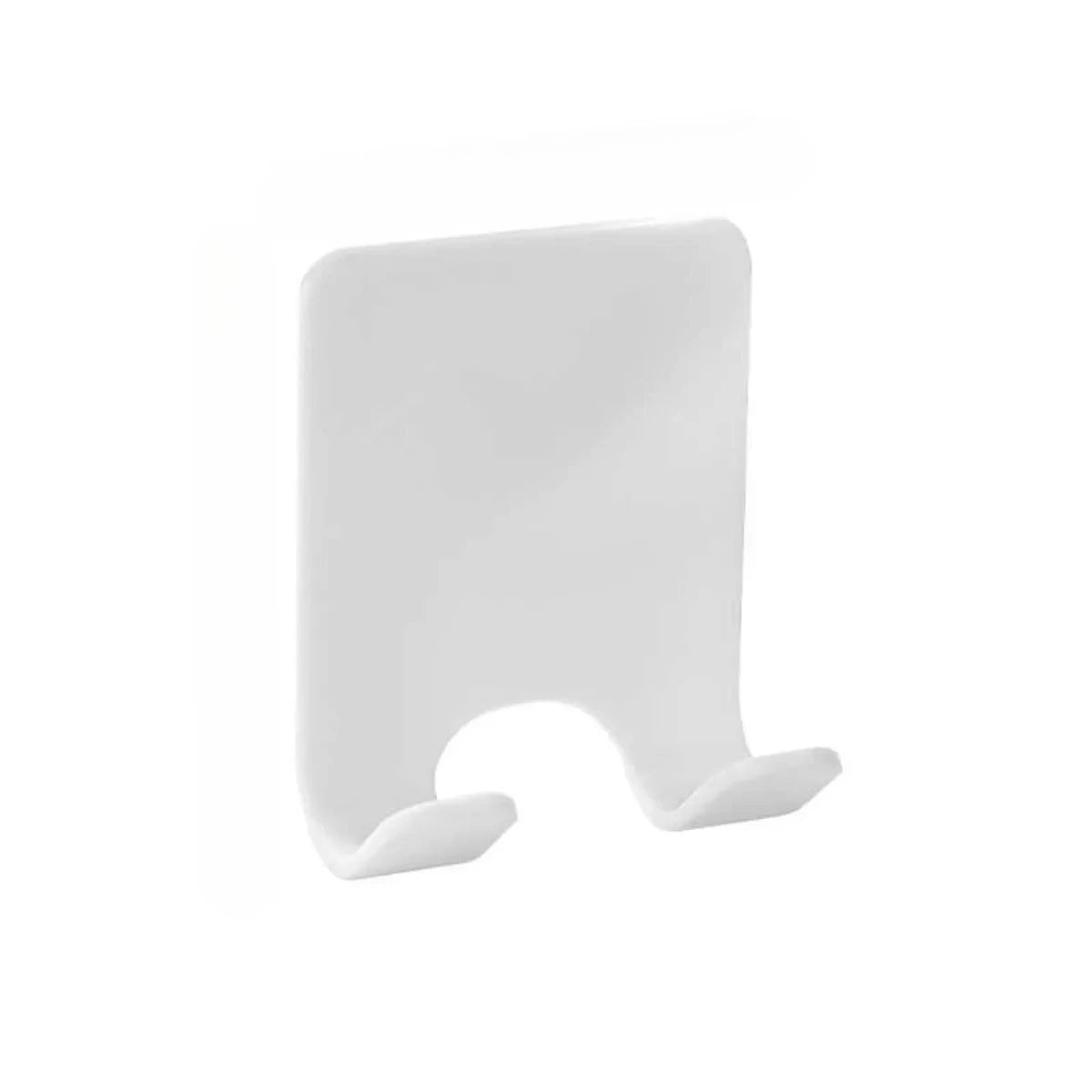 2pcs Adhesive Razor Holder Wall Mounted Bathroom for Shower Rack Shaver Holder Plastic Hook Holder Does Not Damage The Furniture