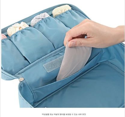 Multifunctional Socks Storage Box Travel Bra Organizer Bag Portable Underwear Classification Pouch
