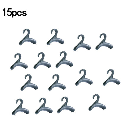 5pcs/set Arch Coat Rack Hook Bag Holder PP Material for Home Closet Storage Hat Scarf Shawl Purse Handbag Organizer Hooks