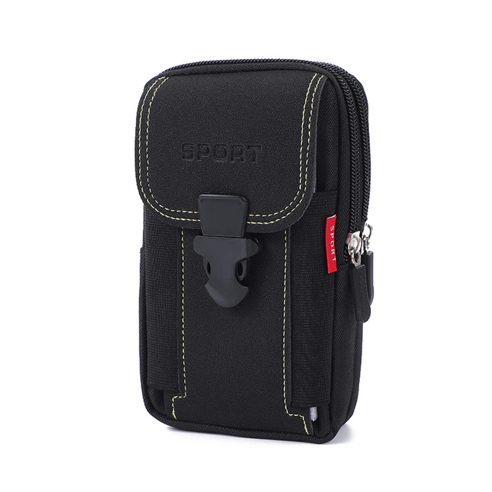 Man Belt Pouch Mobile Phone Bag Holster Bag Molle Waist Bag Pack Small Tactical Duty Belt Backpack Card Holder