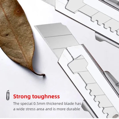 Art Knife Heavy Duty All Steel Thickened Large All Stainless Steel Wallpaper Knife Industrial Grade Durable Tool Holder