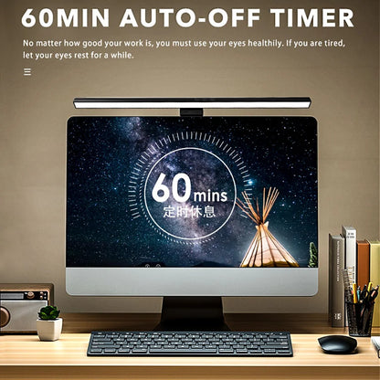 LED Monitor Light Bar Dimmable Night Light with 3 Colors Desk Lamp Learning Office Reading Eye Protection Screen Hanging Light