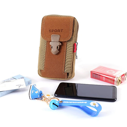 Man Belt Pouch Mobile Phone Bag Holster Bag Molle Waist Bag Pack Small Tactical Duty Belt Backpack Card Holder