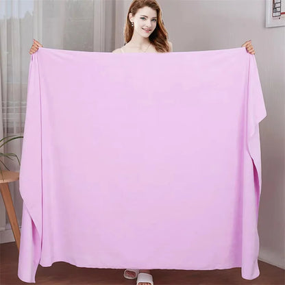 towel Microfiber Bath Towels – Super Absorbent, Soft, Fast Drying and Oversized Bath Lines Multipurpose for Travel, Sports, Spa