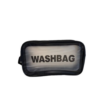Large Capacity Dust Proof Make Up Storage Handbags Portable Cosmetic Wash Bag PVC Fashion Transparent Travel Bags