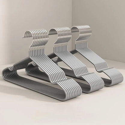 Garment Organizer Hangers Non Marking Clothes Hangers for Home Use Non Slip Drying Metal Thick Storage Bedrooms Wardrobes Adult