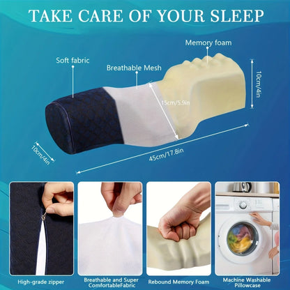 1pc Cervical Support Pillow - Comfortable, Durable, Ergonomic Neck Care for Travel Comfort and Instant Relaxation Products
