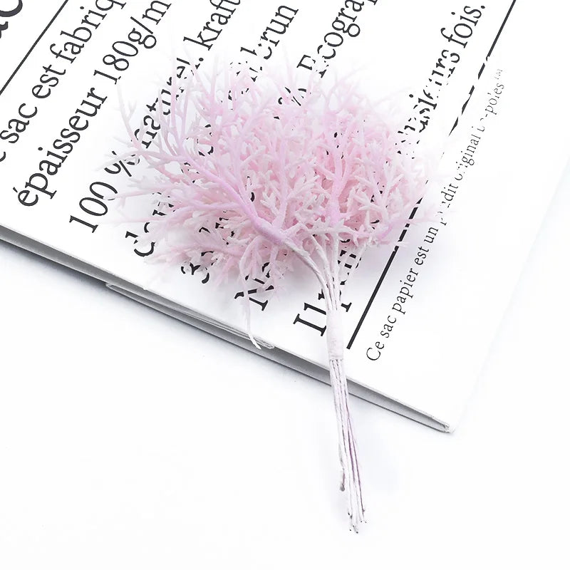 Artificial Plants Cheap Festival Leaves Vases for Home Decor Wedding Bridal Accessories Clearance Diy Gifts Candy Box Plastic