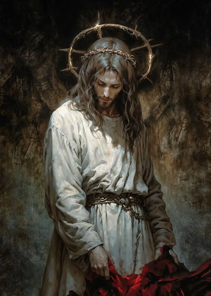 Retro Religion Jesus Walking On Water Lost Lamb Classic Posters Prints Canvas Painting Wall Art Picture Living Room Home Decor
