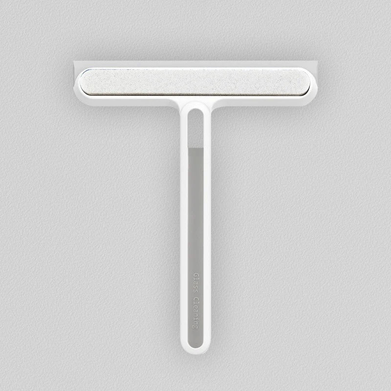 1pc Silicone Water Wiper Plate Glass Cleaner Scraper Car Windshield Cleaning Squeegee For Car Windshield Window Bathroom Kitchen