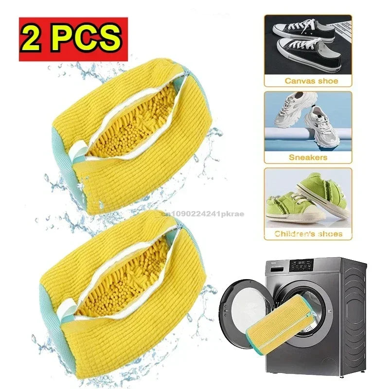 Sneaker Washing Net Bag To Wash Slippers Shoe Laundry Net Washing Machine Bag Slippers Shoes Bags Wash Slippers Washing Shoe Bag