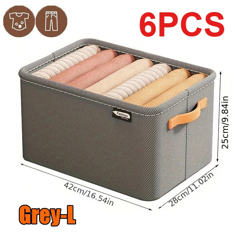 Thicken Clothes Organizer Pants Sweater Storage Cabinets Drawers Organizer Jeans Storage Box Wardrobe Clothes Storage Organizers