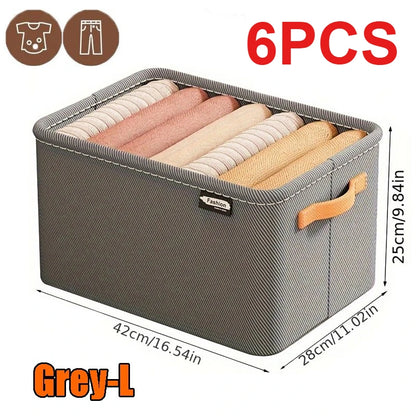 Thicken Clothes Organizer Pants Sweater Storage Cabinets Drawers Organizer Jeans Storage Box Wardrobe Clothes Storage Organizers
