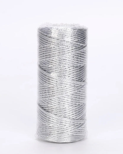1.5mm 100m Rope Gold Silver Cord Gift Packaging String For Jewelry Making Lanyard Thread Cord DIY Bracelet Christmas Home Decor