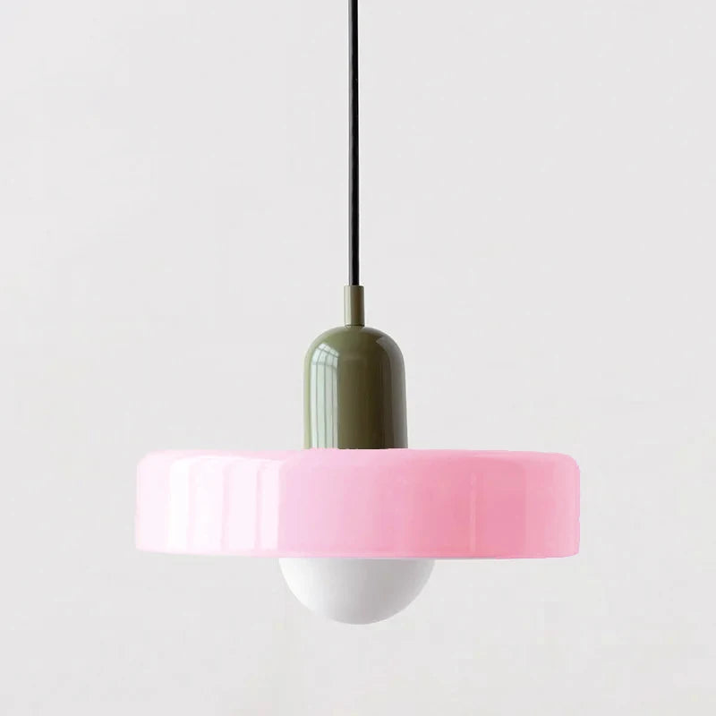 Nordic Retro Glass Pendant Lamps Indoor E27 LED Chandelier Living Room Dining Room Bedroom Kitchen Decorative lights Fixture