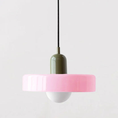 Nordic Retro Glass Pendant Lamps Indoor E27 LED Chandelier Living Room Dining Room Bedroom Kitchen Decorative lights Fixture